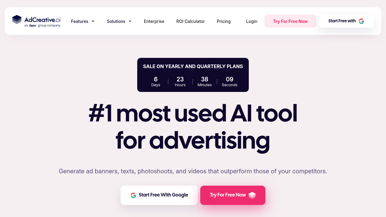 Adcreative interface
